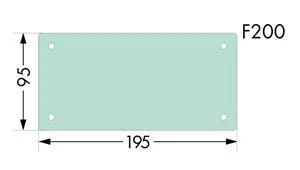 WAGO Flanschplatte 850-818/002-000