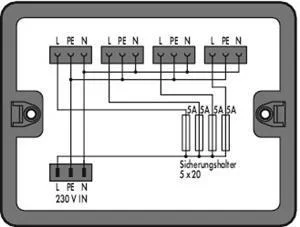 WAGO Verteilerbox 899-631/315-000