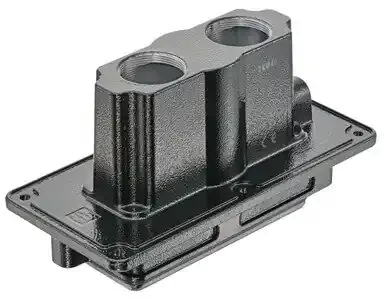 Wanddurchführungsgehäuse, Han 24HPR-PFT-für SV-2xM40-FE-inverse