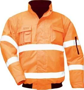 Warnpilotenjacke Tom, Gr. 3XL, orange