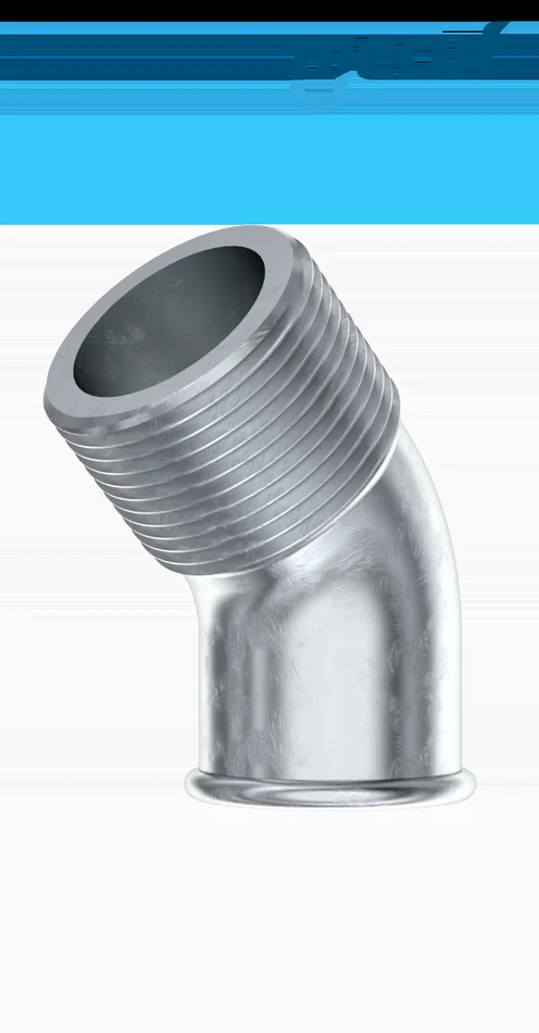 Winkel Nr. 121, Temperguss verzinkt 1 1/4″ Zoll