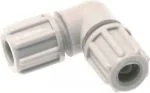 Winkel-Schlauchverbindungen PP Anschlussprinzip „1“ für Schläuche (nicht für PTFE-Schläuche), alle Größen