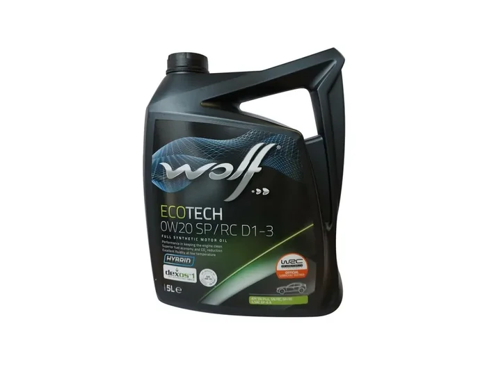WOLF Motoröl „EcoTech SP/RC D1-3“ SAE 0W 5 l Kanister