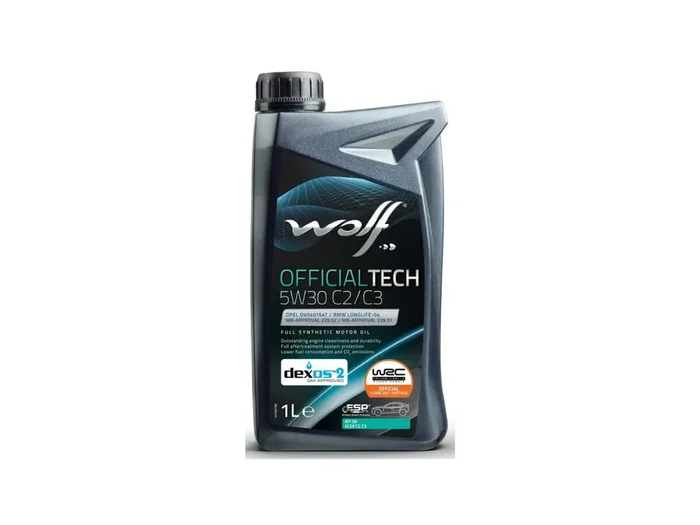 WOLF Motoröl „OfficialTech C2 / C3“ SAE 1 l Flasche