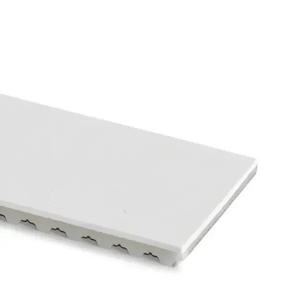 Zahnriemen 10-5M (HTD)-offen-Stahl mit PU-Folie weiß FDA 1 mm