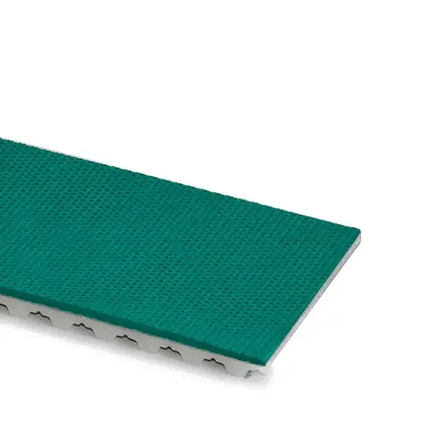 Zahnriemen 20-T10-offen-Stahl mit Elastomer grün 2 mm