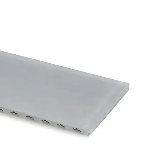 Zahnriemen 25-T5-offen-Stahl mit PVC transparent 2 mm