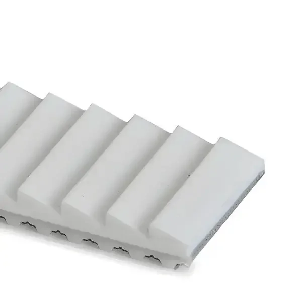 Zahnriemen 50-T5-offen-Kevlar mit PVC Sägezahn weiß
