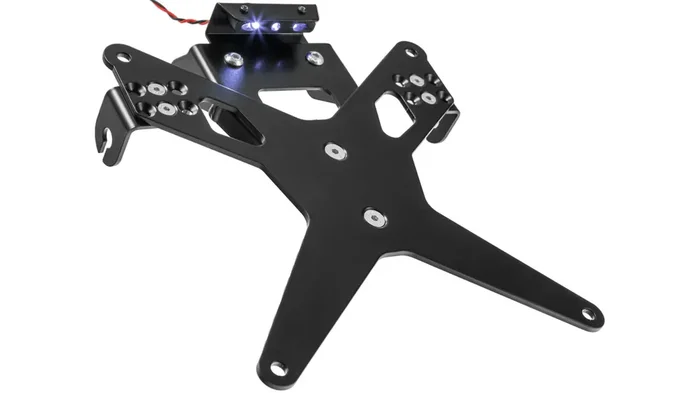 ZIEGER Kennzeichenhalter „X-Line“ Robuster Kennzei für Honda CRF1