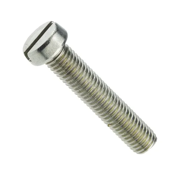 Zylinderschrauben mit Schlitz ISO 1207 Edelstahl A4 blank